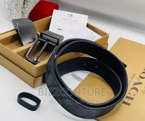 Original COACH Leather Belts Available in Store