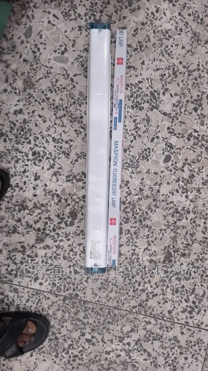 Original Mercury Fluorescent Tube With Fitting Complete