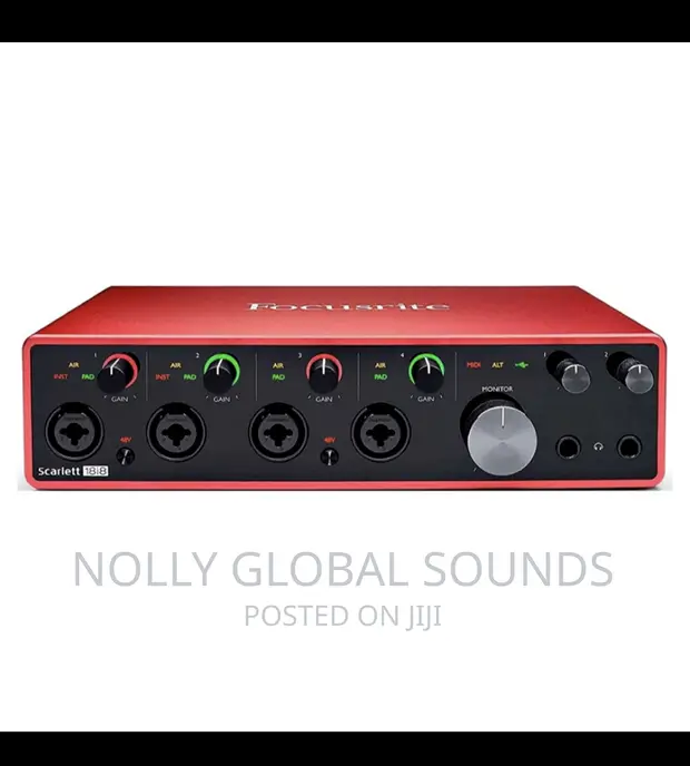 Focusrite Scarlett 18i8 3rdgen Usb Audio Interface.Soundcard for