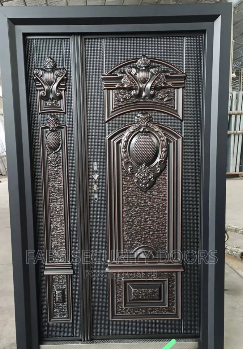 Copper Doors With Security Lock