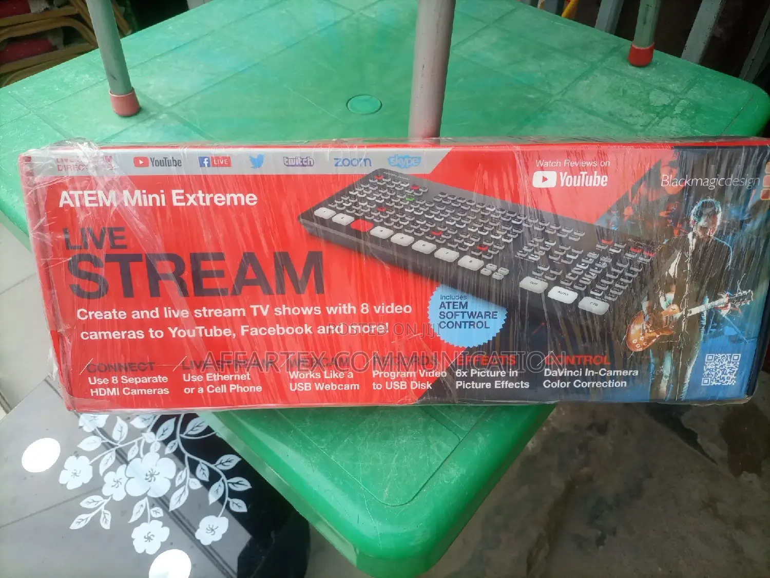 8ch Black Magic Atem Mixer