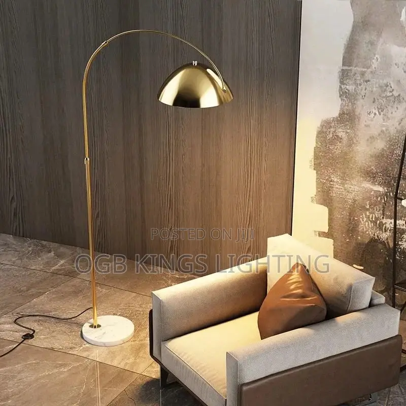 Modern Luxury Marble Floor Lamp for Bedside Sofaside Light