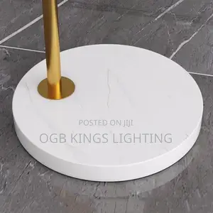 Modern Luxury Marble Floor Lamp for Bedside Sofaside Light