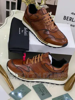 Original Italian Berluti Sneakers Available in Store