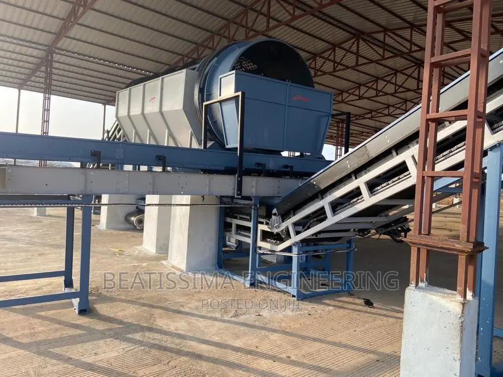 Trommel With Scrubber for Mining Solid Minerals