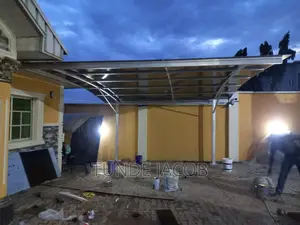 Carport Made With Full Steel and Dampalon Sheet