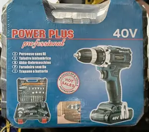 40v Power Plus Professional Battery Drill