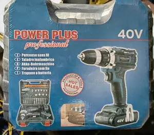 40v Power Plus Professional Battery Drill