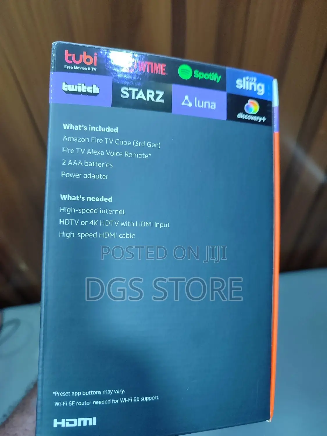 Amazon Fire TV Cube Wifi 6E 3rd Generation