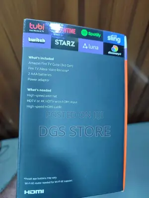 Amazon Fire TV Cube Wifi 6E 3rd Generation