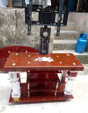 Glass Tv Stand With Hanger