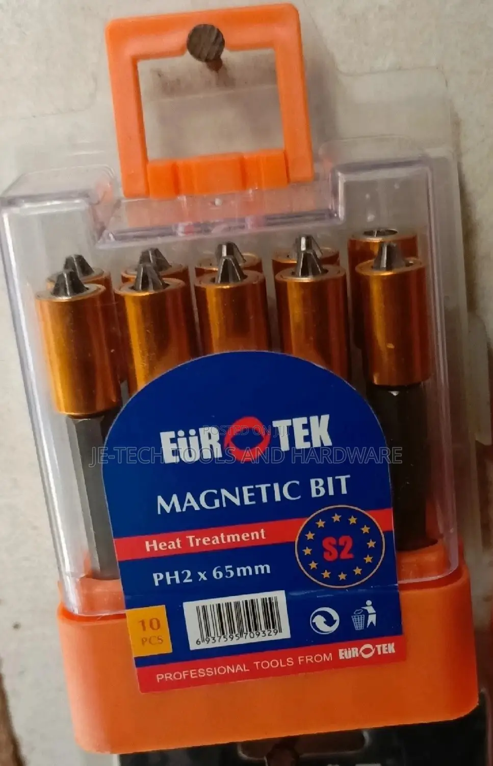 Euro Tek Magnetic Bit With Varieties