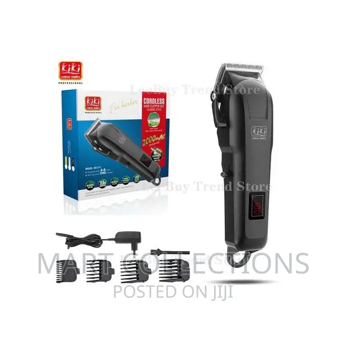 Kiki Clipper LED Display Cordless Rechargeable Clipper