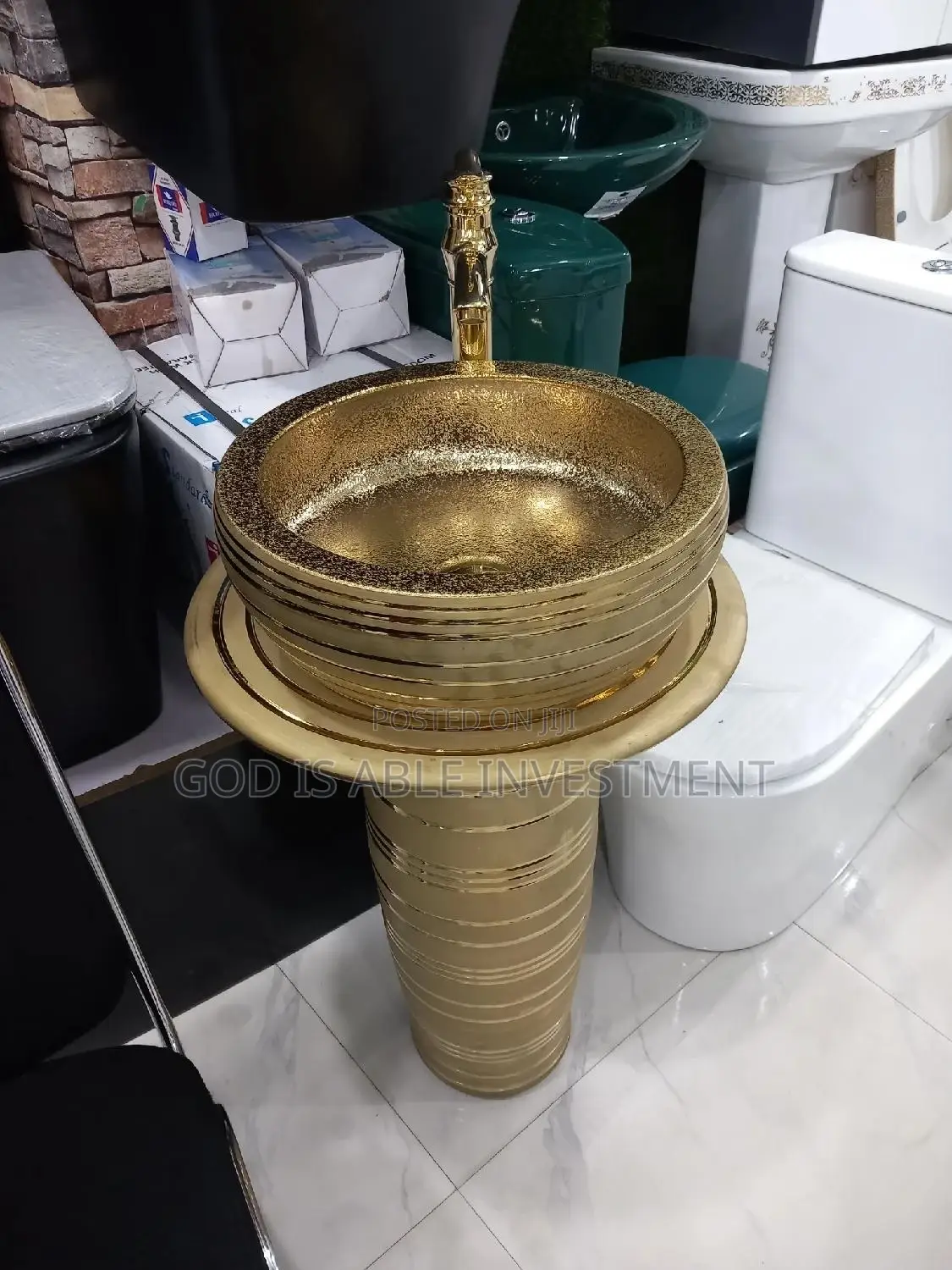 Gold Standing Basin