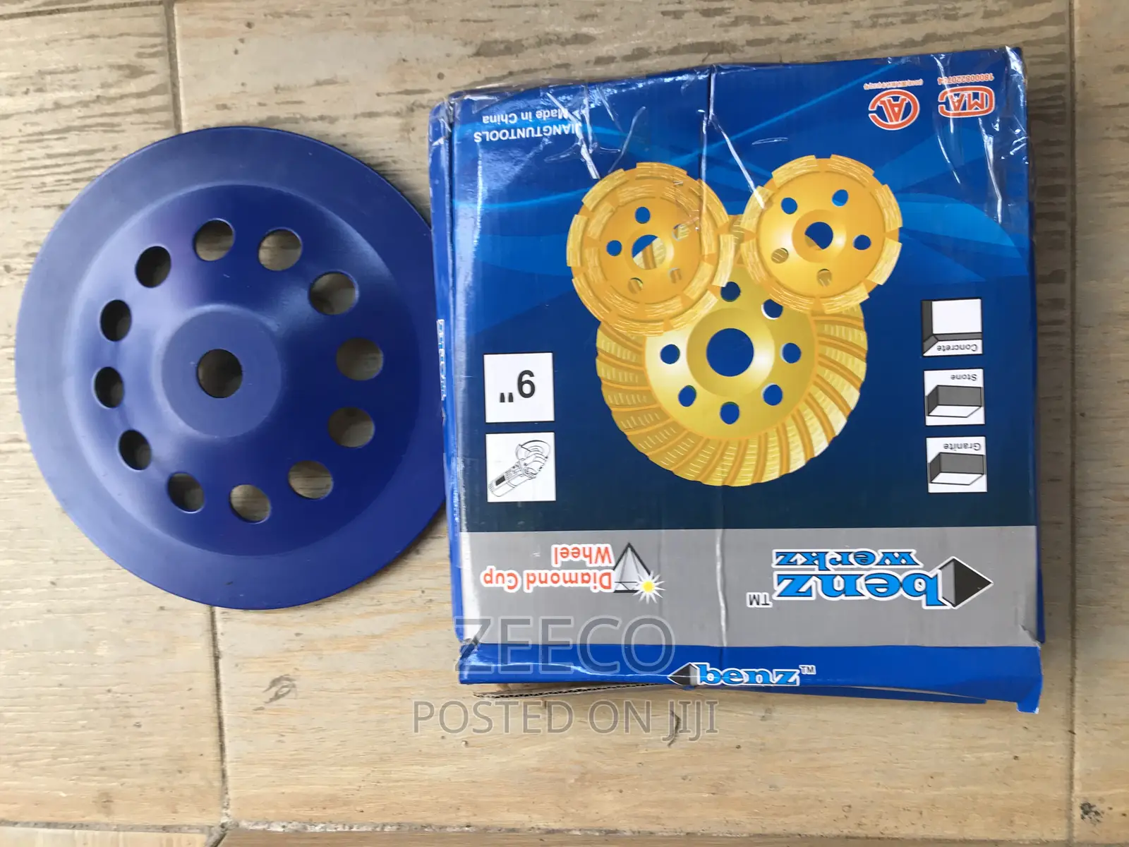 Diamond Cup Wheel 9”