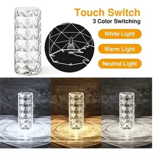 Crystal Lamp for Bedroom Bedside | Atmosphere Lamp Projectio
