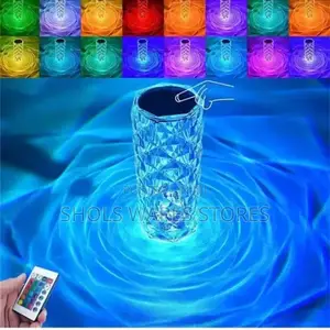 Crystal Lamp for Bedroom Bedside | Atmosphere Lamp Projectio