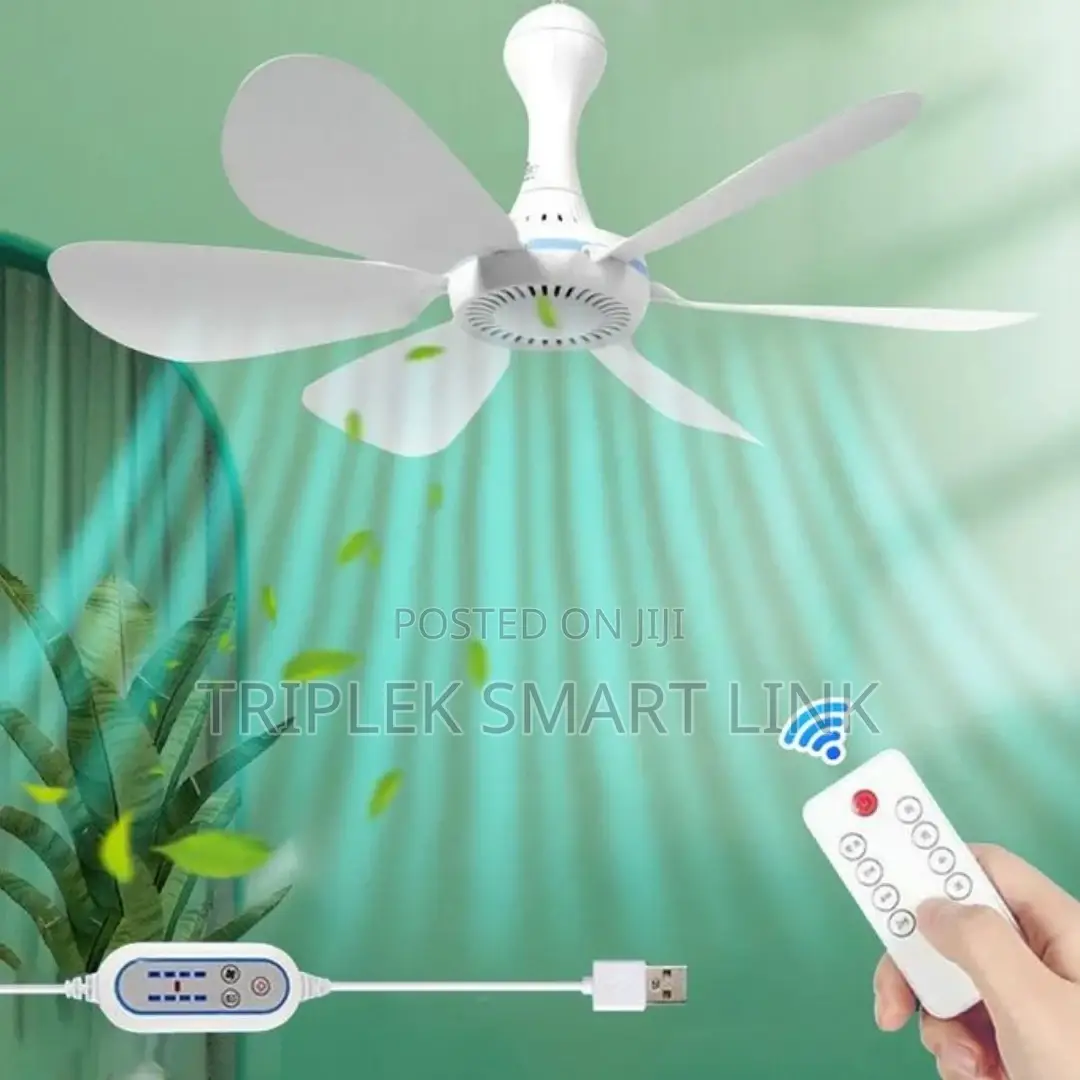 USB Ceiling Fan With Remote Control 5watts