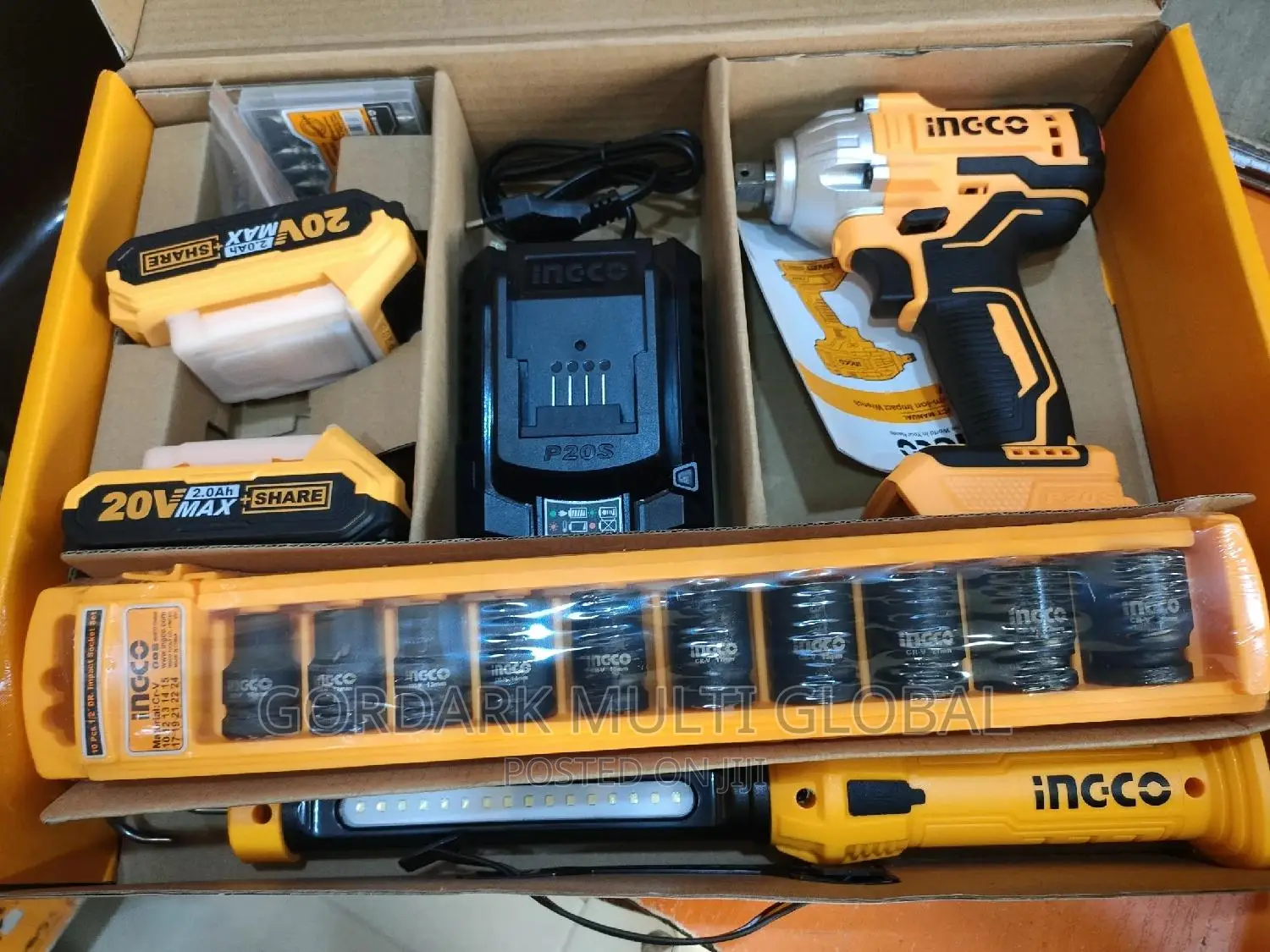 20v Cordless 2pcs Combo Kits