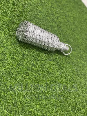 Straw Stylish Rattan Empty Storage Bottle