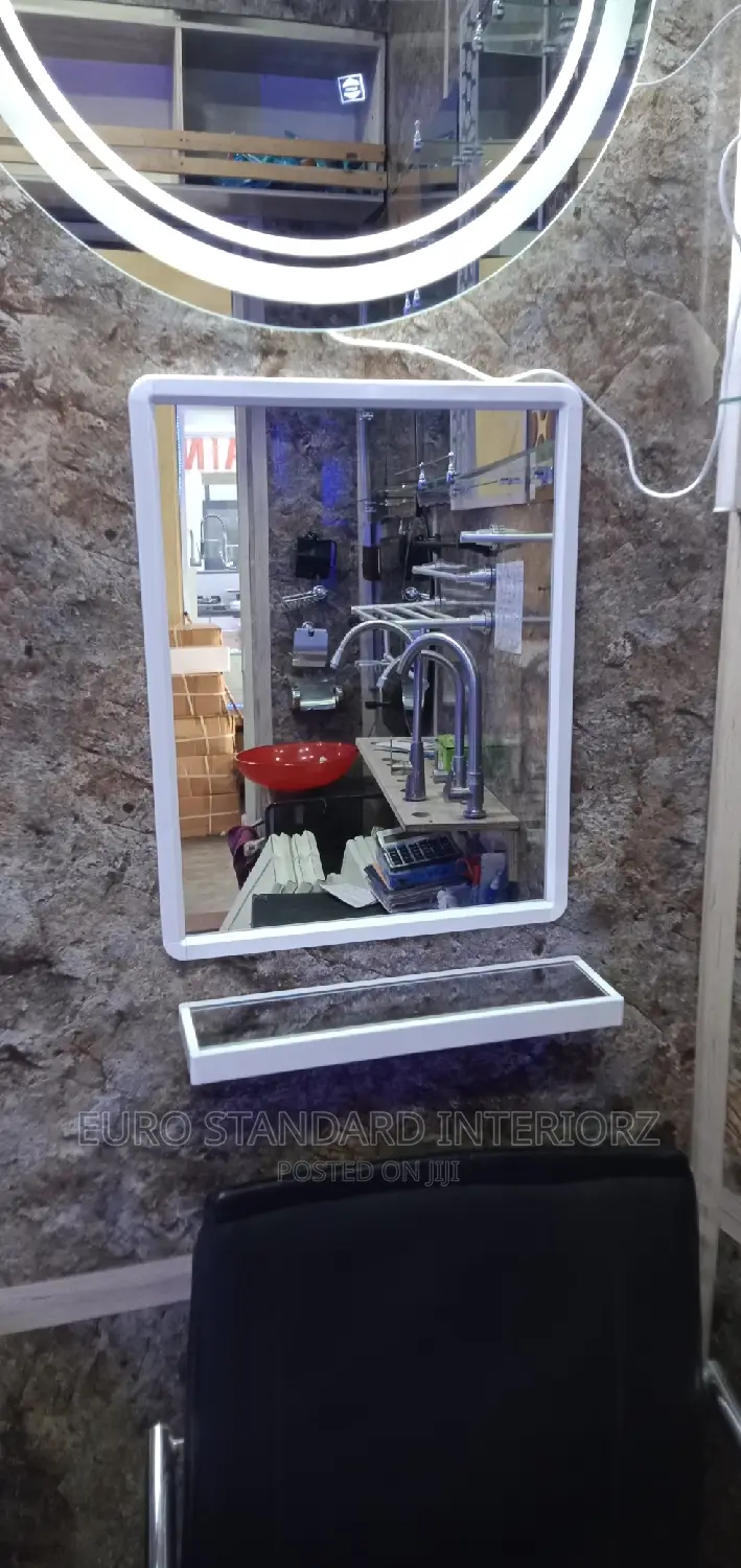 Mirror With Shelf 50x40
