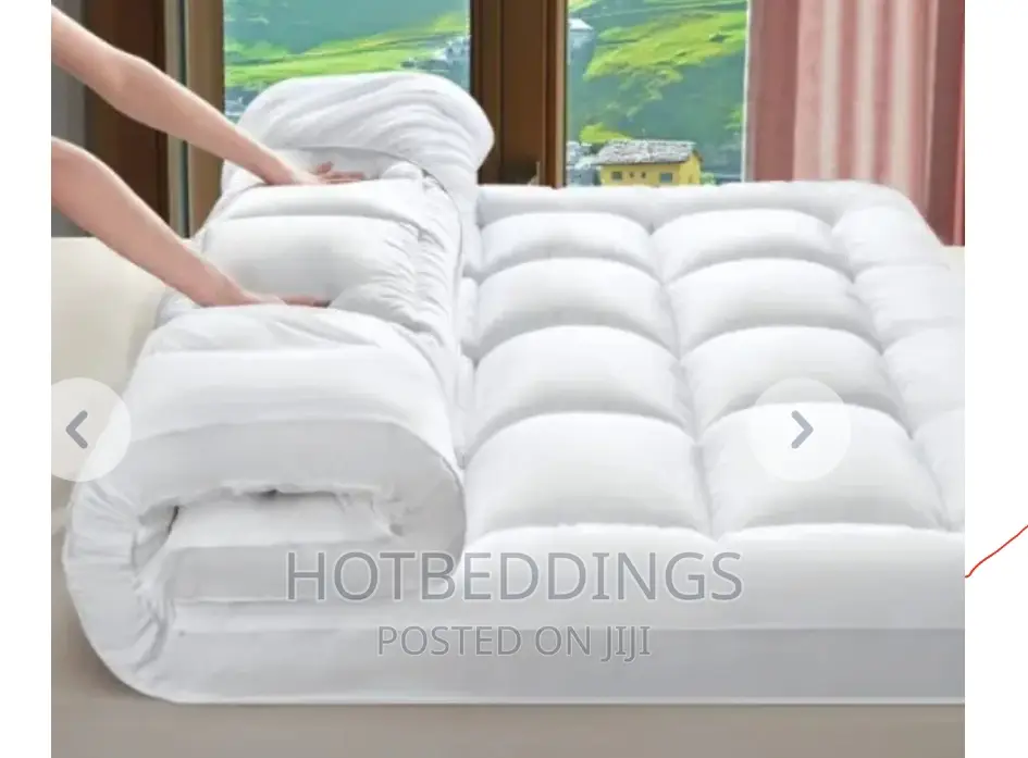 Qhoye Fluffy Mattress Topper5inches in Ikeja Home Accessories