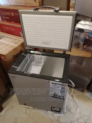 160 Litres Bruhm Chest Freezer With Key Lock
