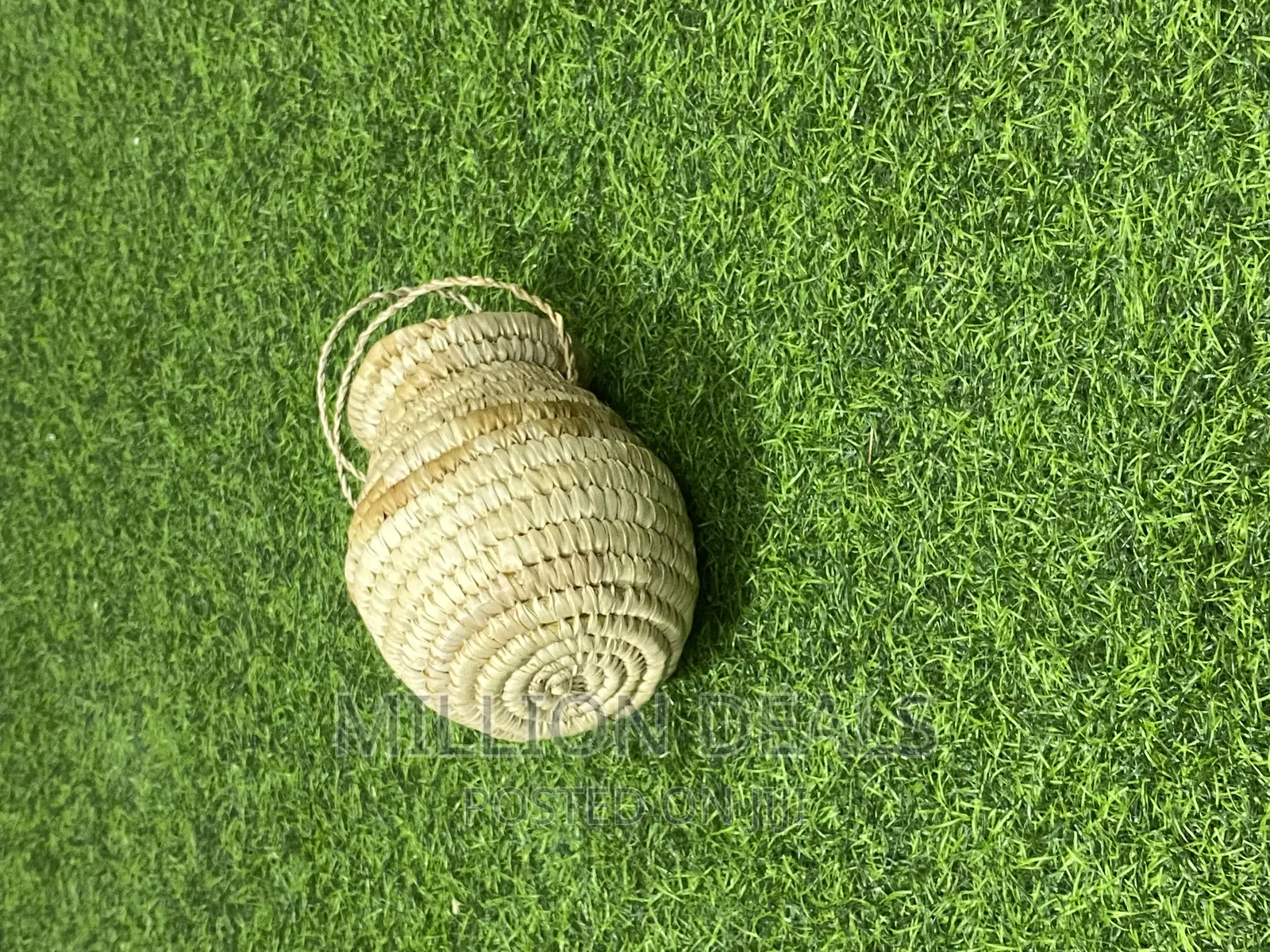 Mini Straw Stylish Vase Basket