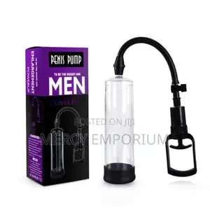 Manual Penis Enlargement Pump With Trigger Handle 1 Seal