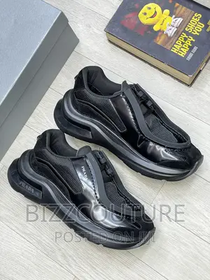 Original PRADA PANELLED LEATHER CHUNKY Available in Store