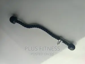 York Barbell Triceps Press Down Rope