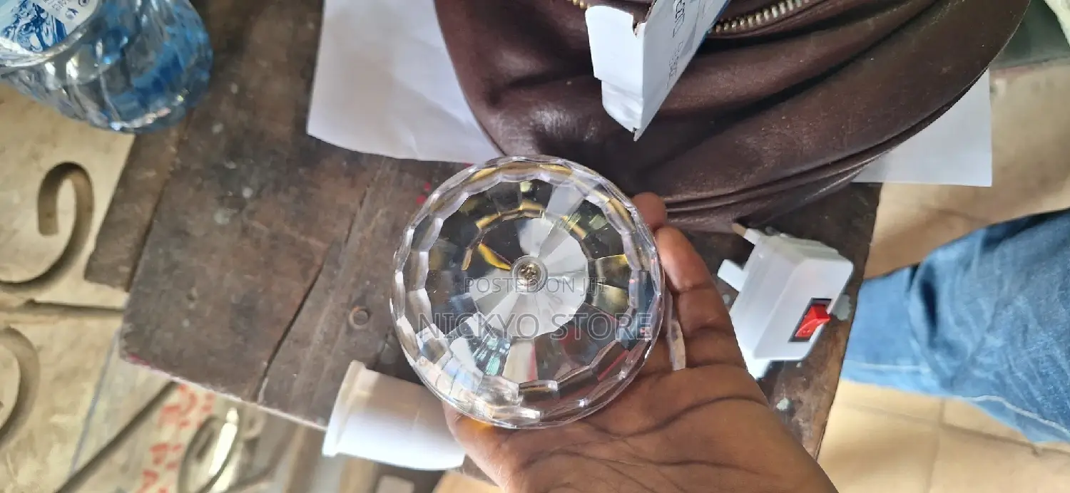 Ball Color Stage Rotating LED Bulb