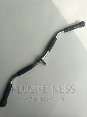 Tricep Ez Handel Cable Machine Curl Pulldown Bar