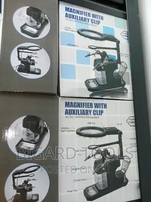 Magnifier With Auxiliary Clip
