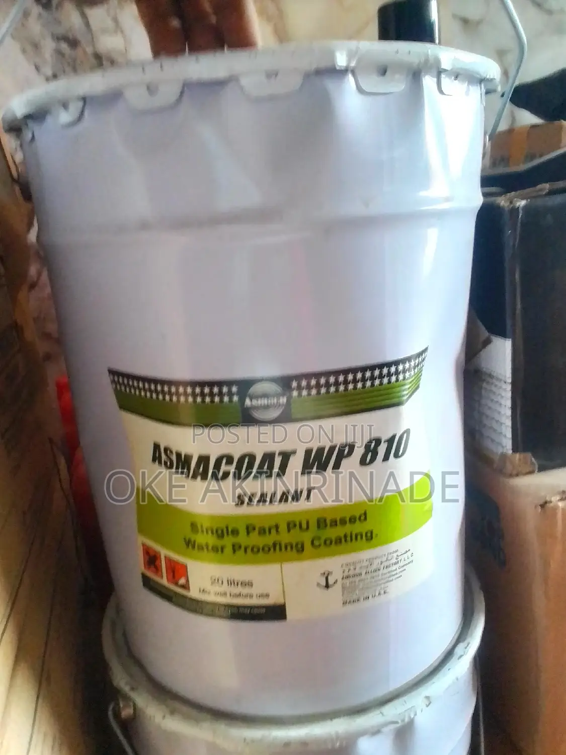 ASMACOAT WP810 Applied Polyurethane Waterproofing Membrane