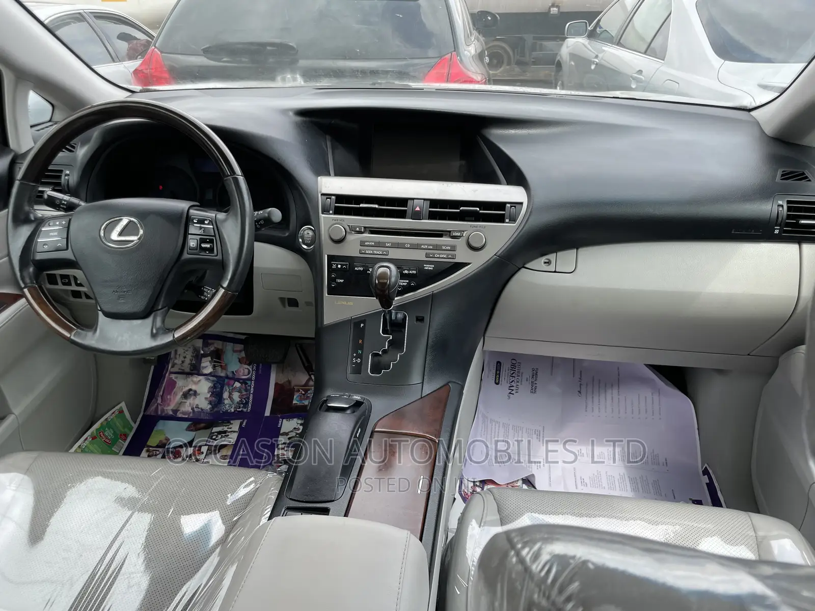 Lexus RX 350 2010 Silver