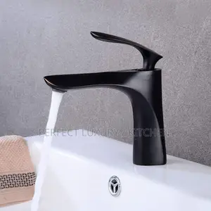 Matte Black Basin Mixer Faucet