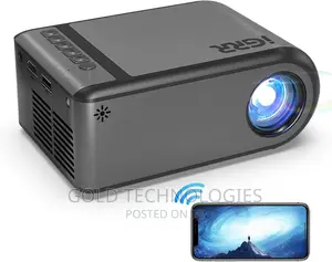 Video Projector With HDMI and Other Connections Support
