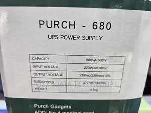 Purch 680VA Ups Power Supply