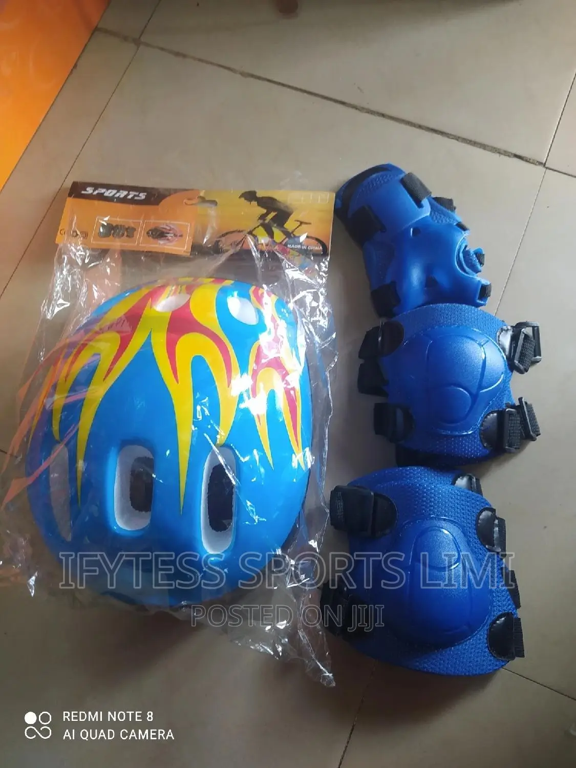 Children Bicycle Helmets With Knee and Elbow Protector