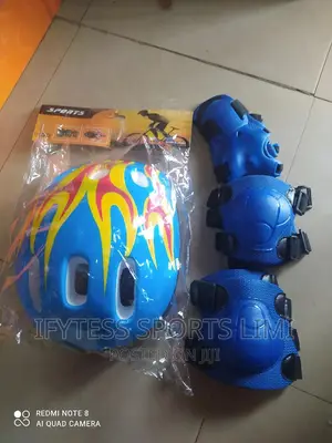 Children Bicycle Helmets With Knee and Elbow Protector