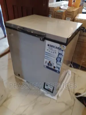 Top Bruhm Freezer BCS-160mg Silver With Key Lock