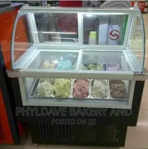 Quality Imported Ice Cream Display Chiller Showcase Machine