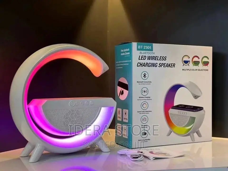 Bluetooth Led Wireless Charging Speaker