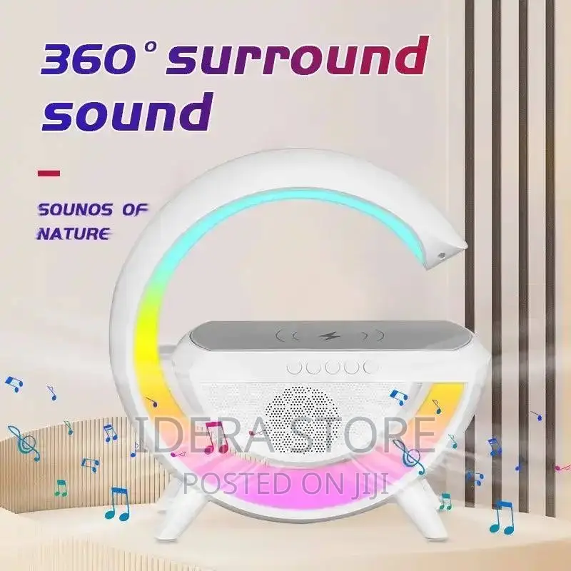 Bluetooth Led Wireless Charging Speaker
