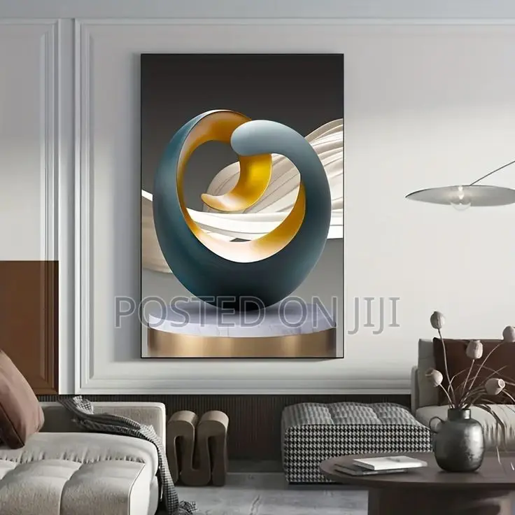 3 In1 Set of HD Abstract Printed Frames