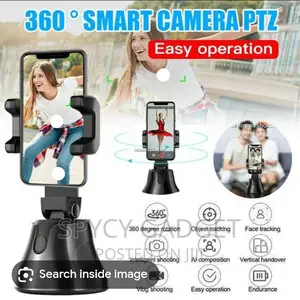 Object Face Tracking 360* Phone Holder With Bluetooth