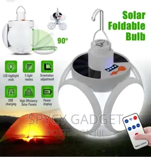 Solar Emergency Charging Lamp