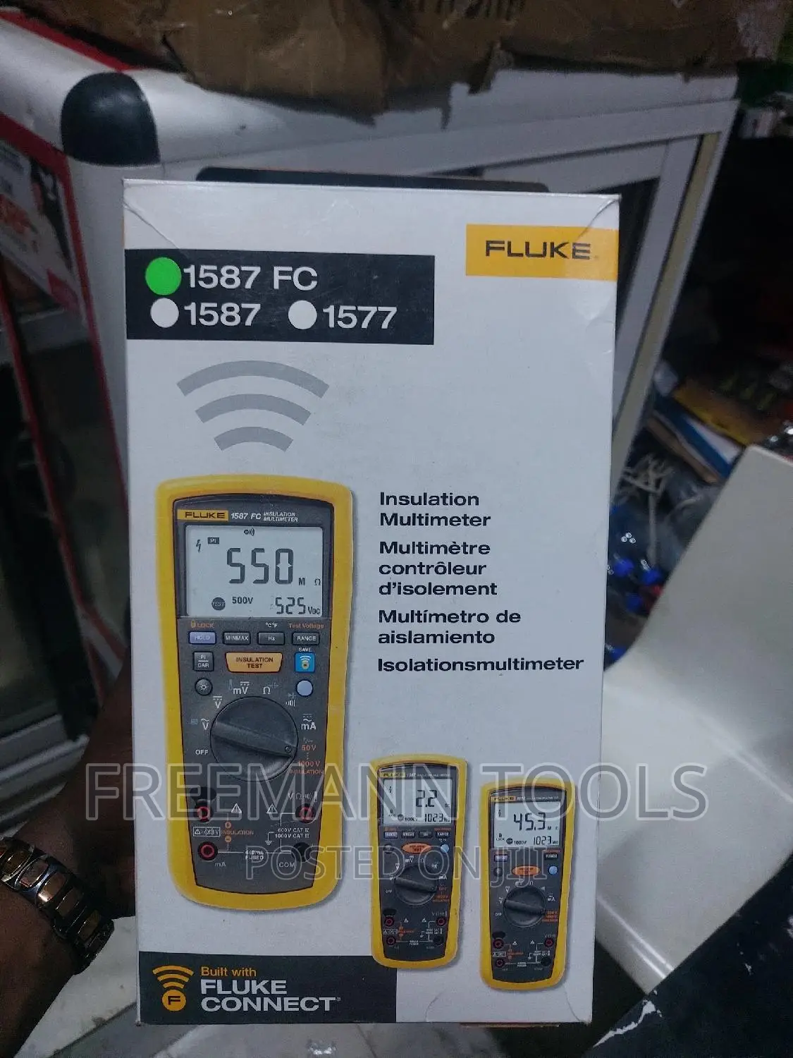 Fluke 1587fc Insulation Multimeter