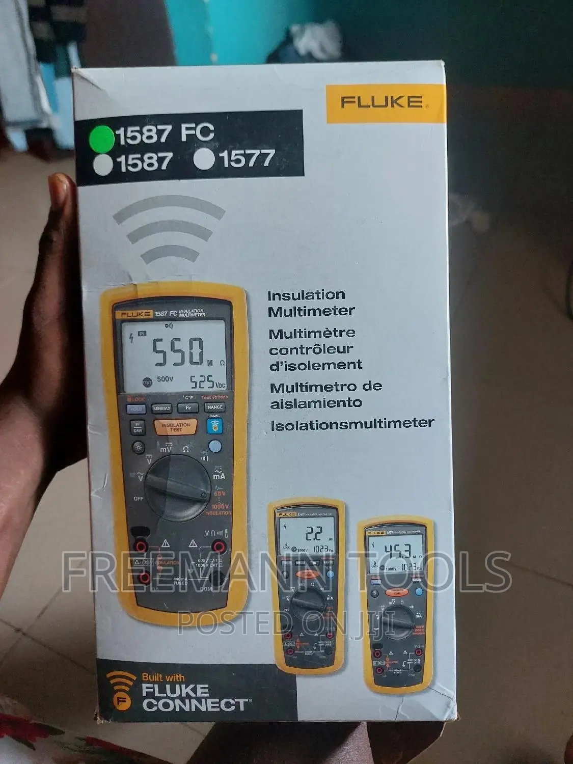 Fluke 1587fc Insulation Multimeter
